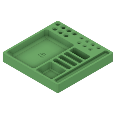 Render of Active Project Tray