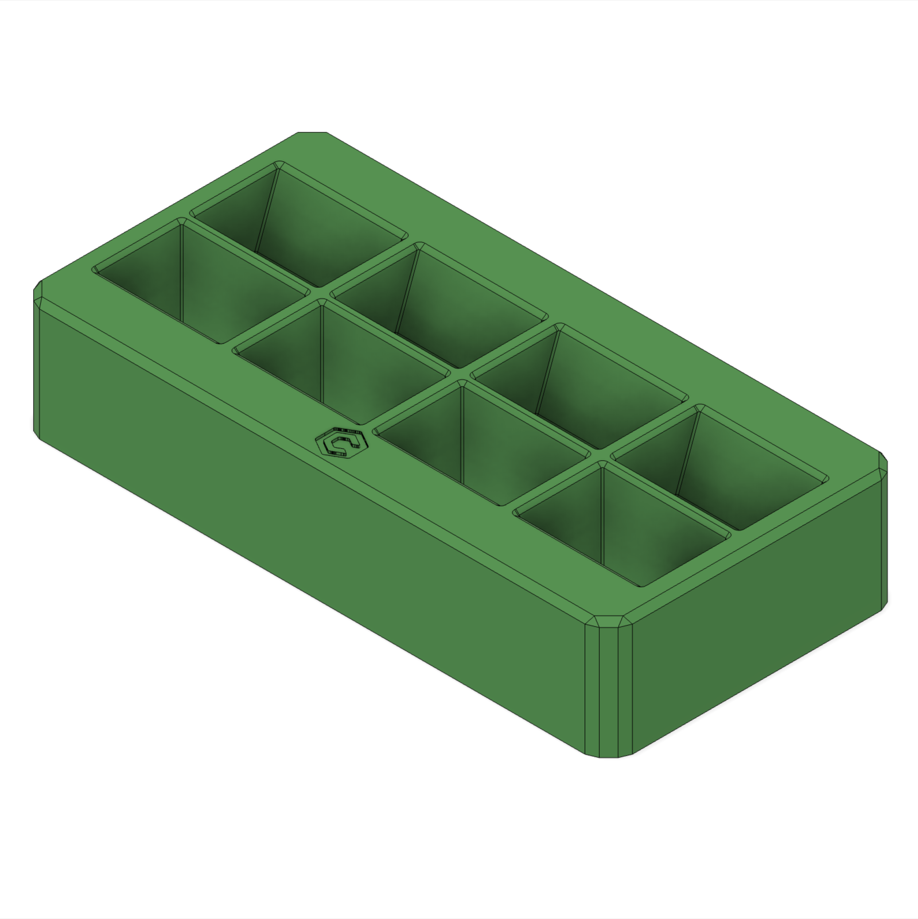 Render of Tiger Claw Clamps Caddy