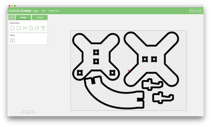 nesting in carbide create