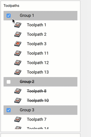 Toolpath groups image