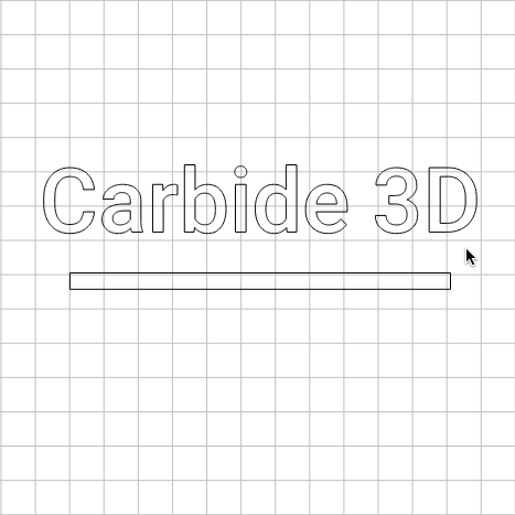 Text in Carbide Create