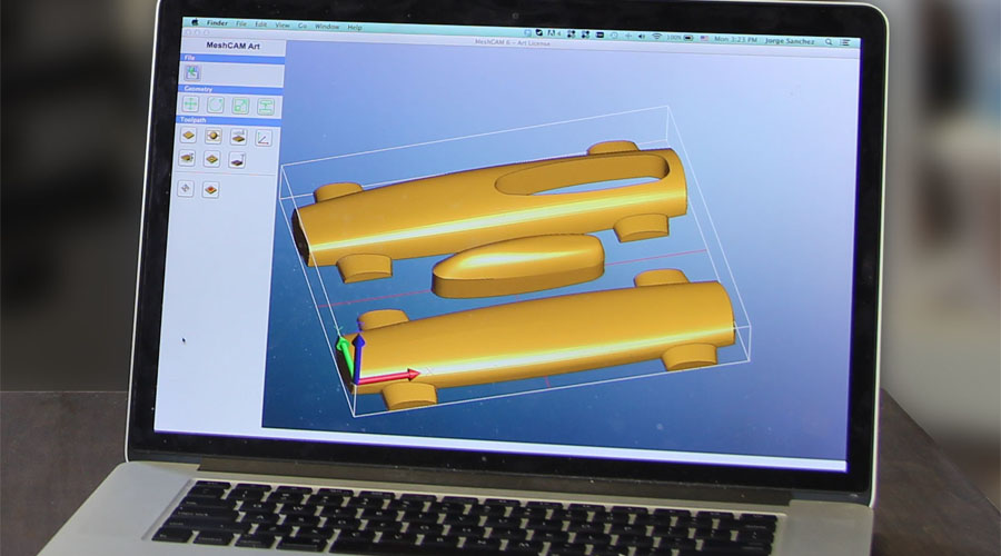 does mach3 cnc software produce full 3d